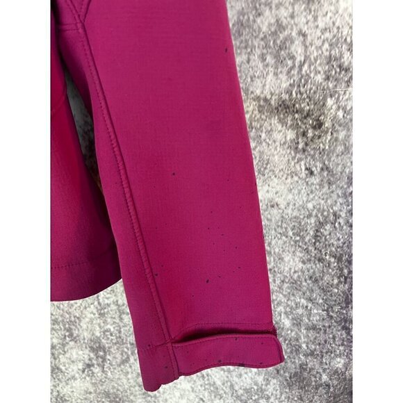 Patagonia PolarTec WindBloc Fuchsia Pink Full Zip Oockets Jacket Soft shell Smal - Picture 6 of 16